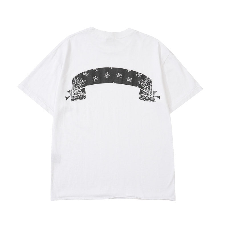 Askyurself T-shirts Loose Men's and Women's Short-Sleeved T-shirt