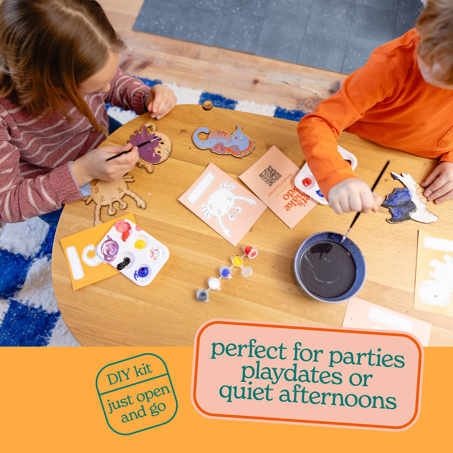 Paint Your Own Wooden Space Explorers Kit