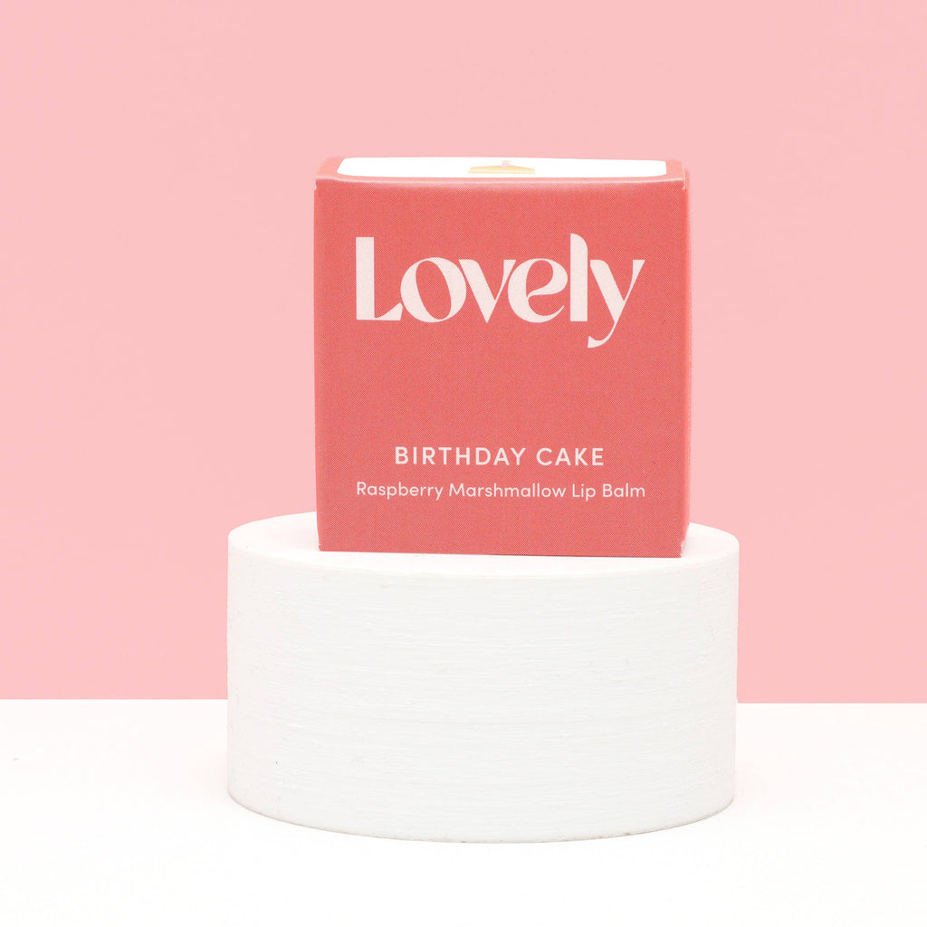 Lip Balm - Birthday Cake - Raspberry Marshmallow