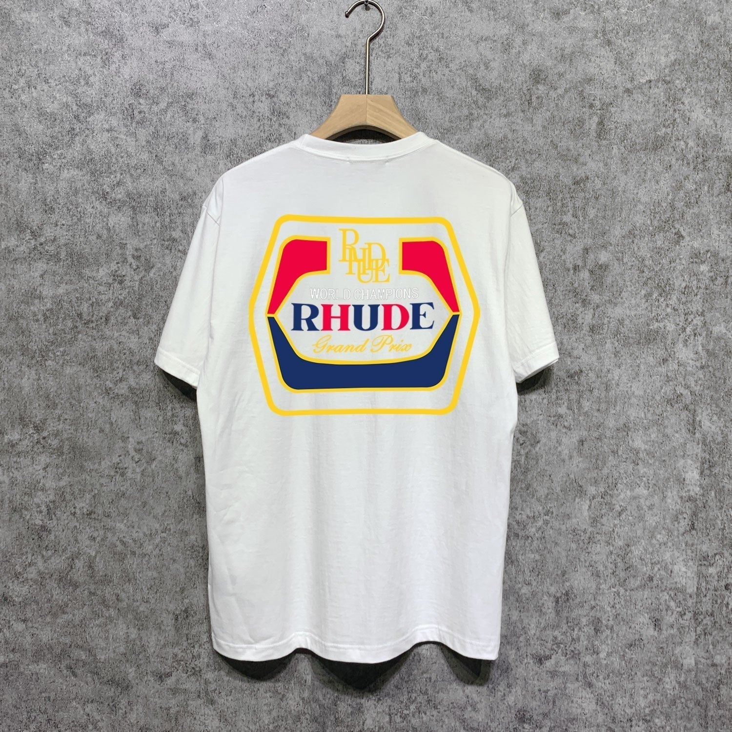 Rhude T-shirts Printed Trendy Pure Cotton