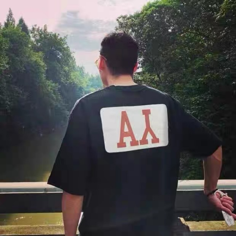 Askyurself T-shirts Loose Couple Short Sleeve T-shirt
