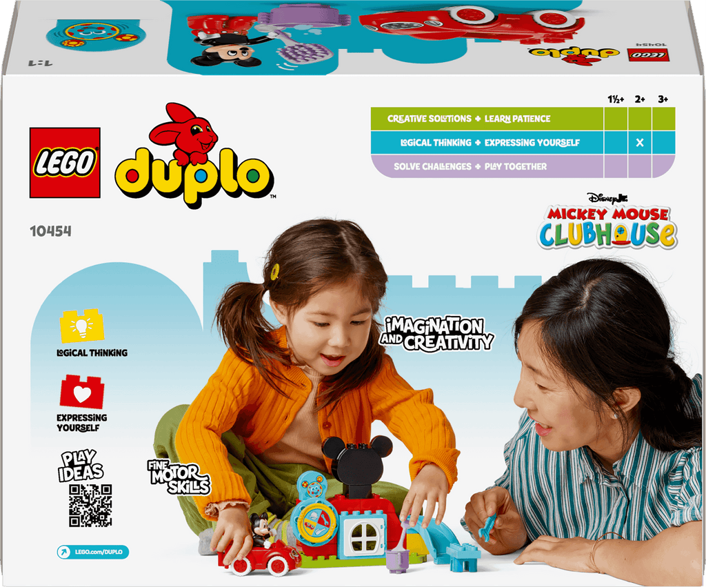 Lego Duplo Disney 10454 Mickey Mouse Clubhouse & Car for Ages 2 and Up