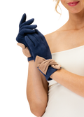 Navy Henrietta Gloves