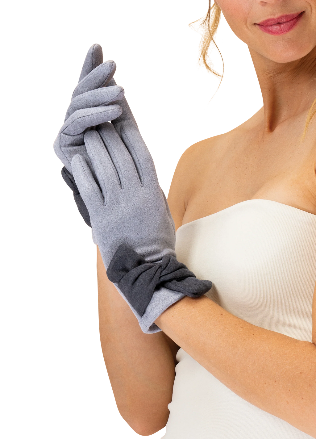 Grey Henrietta Gloves