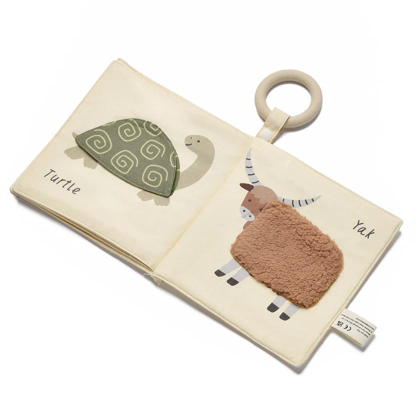 Baby Cloth Book Safari