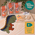 Paint Your Own Wooden Dinosaurs Kit