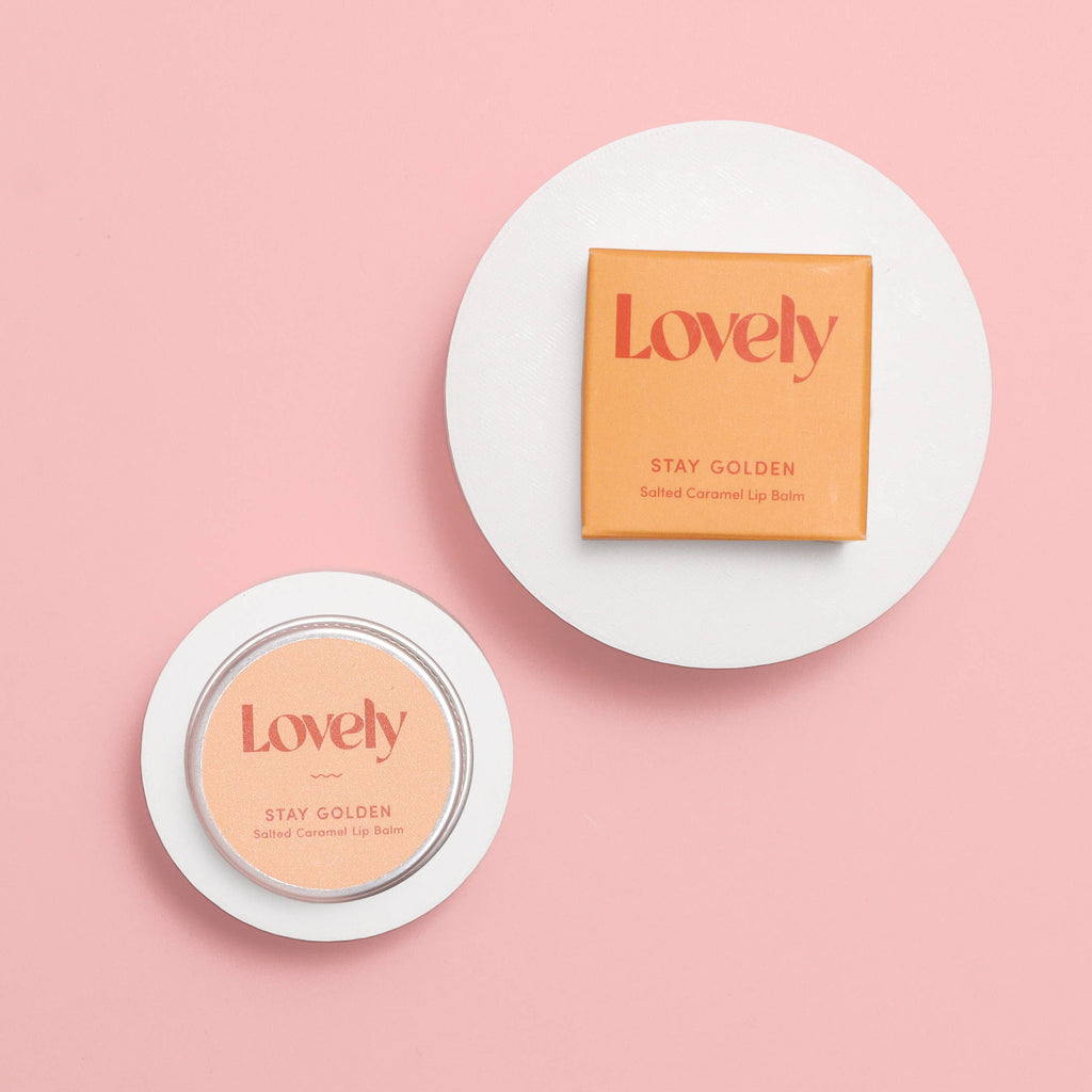 Lip Balm - Stay Golden - Salted Caramel