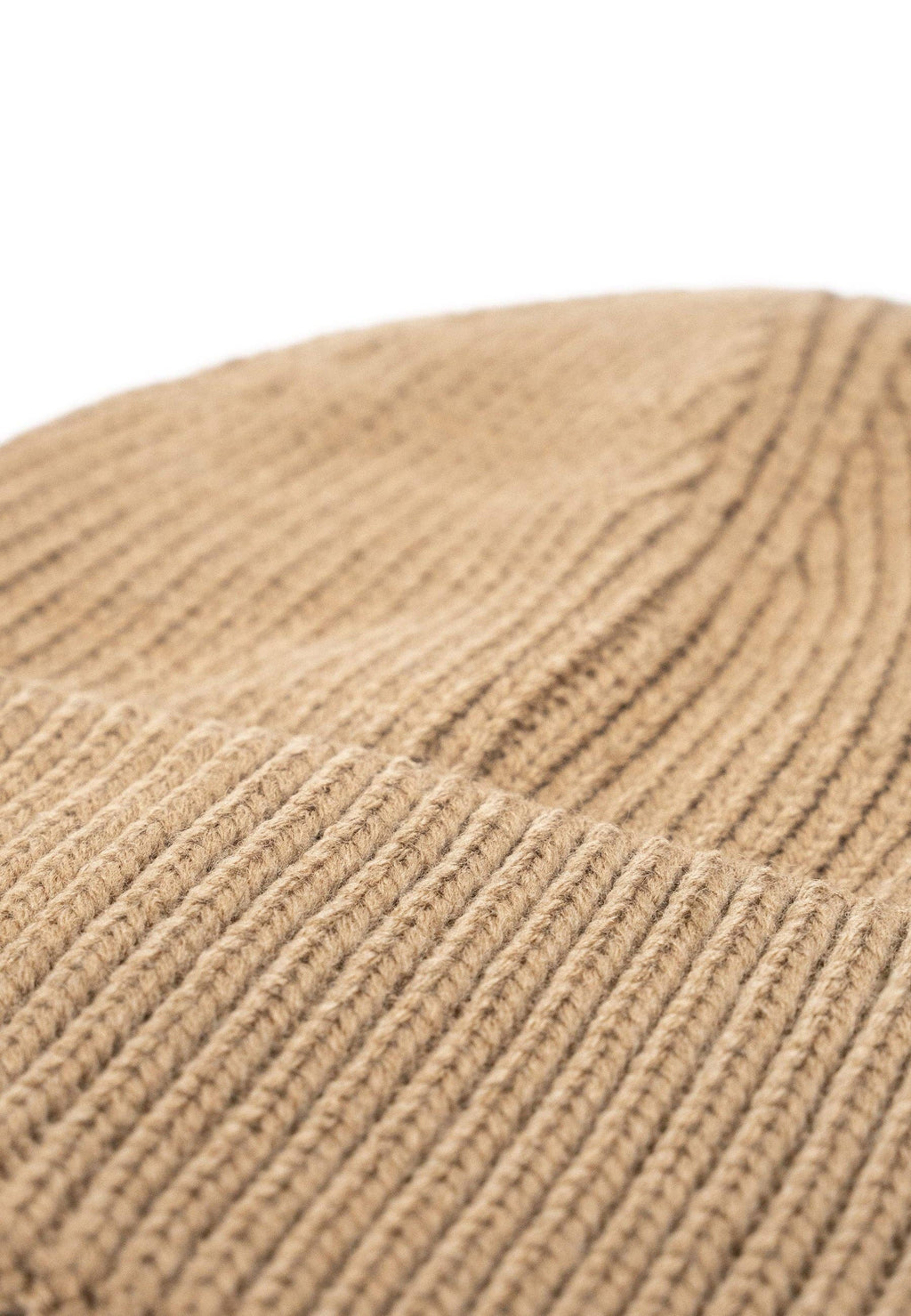 Recycled Beanie in Camel